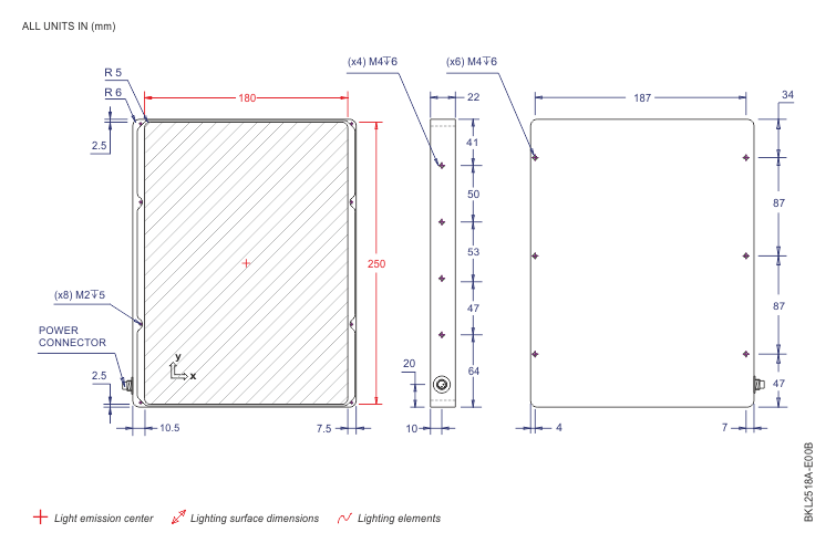 Plano de BKL2518A