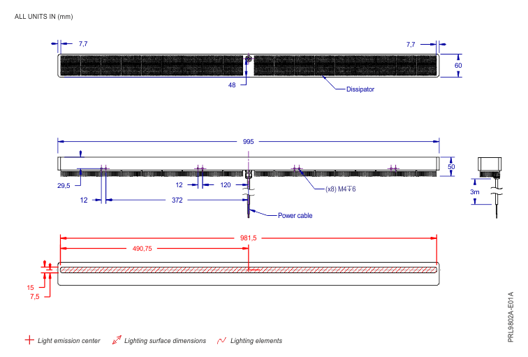 Plano de PRL9802A