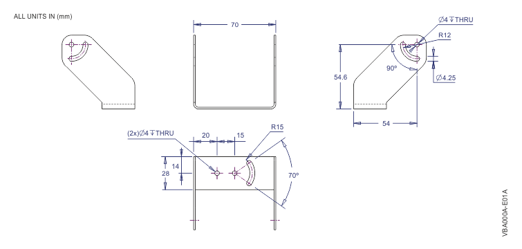 Plano de VBA000A