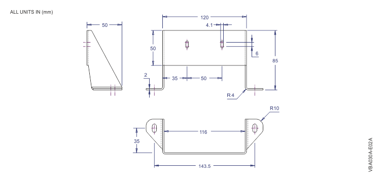 Plano de VBA030A