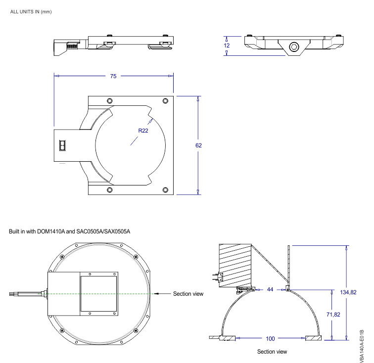 Plano de VBA140A