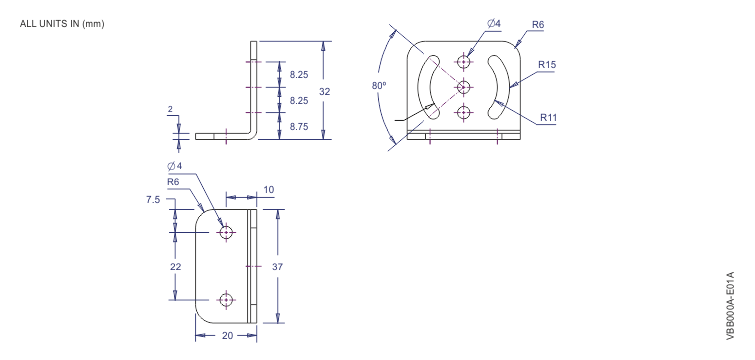 Plano de VBB000A